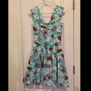 Hell Bunny Skull Tiki Dress